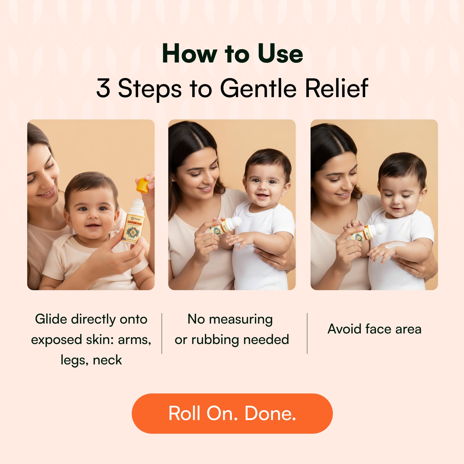 Mashak Jaal Roll On 50 Gram - Sitaram Ayurveda Store
