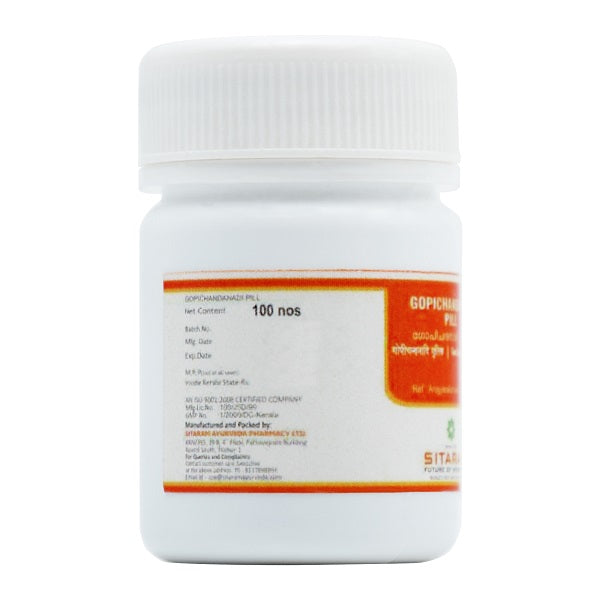 GOPICHANDANADI GULIKA 100 NOS - Sitaram Ayurveda Store
