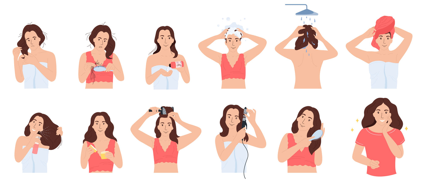 10 Hair Care Tips for Healthy, Strong &amp; Shiny Hair Naturally