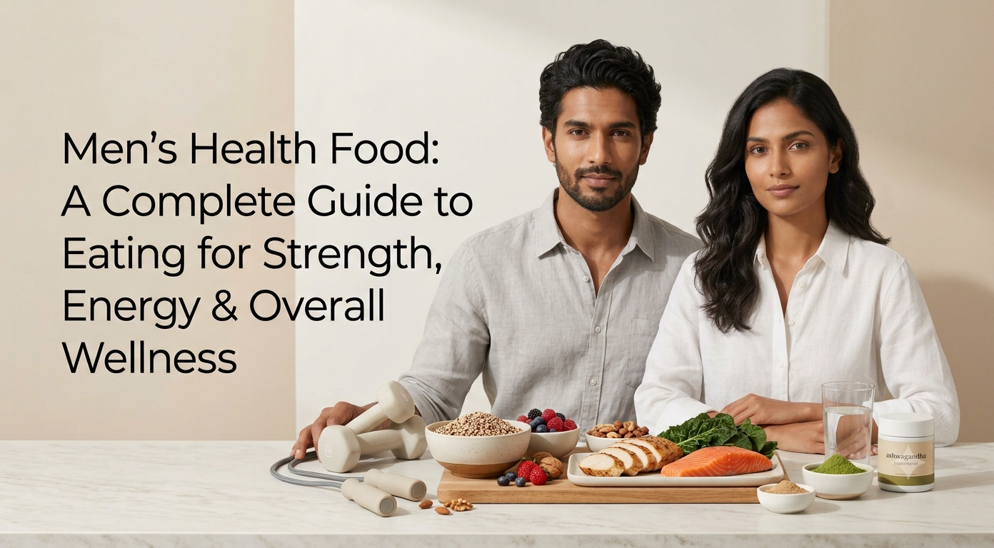 Men's Health Food: A Complete Guide to Eating for Strength, Energy & Overall Wellness
