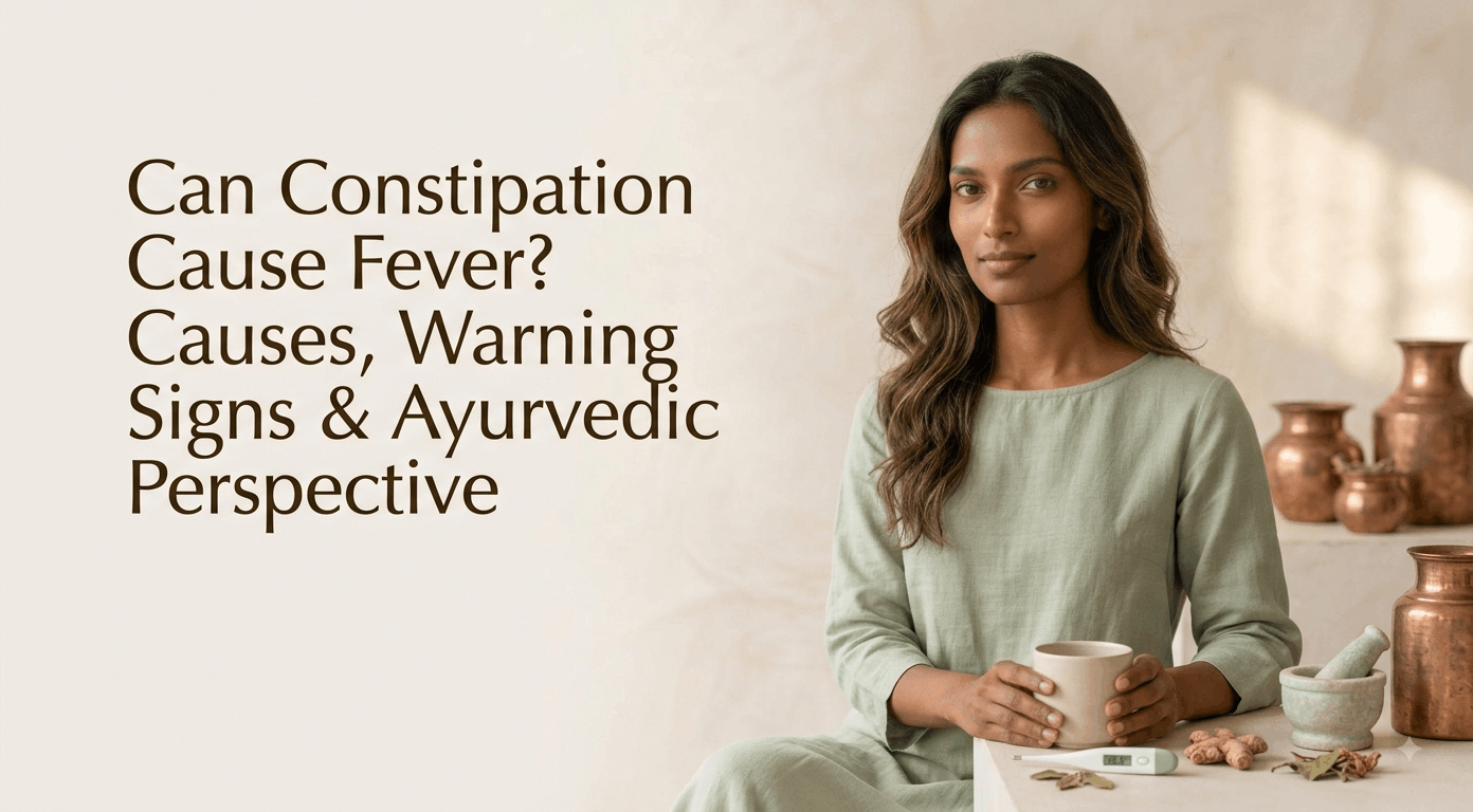 Can Constipation Cause Fever? Causes, Warning Signs & Ayurvedic Perspective