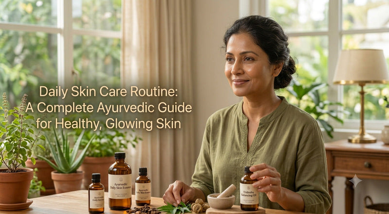 Daily Skin Care Routine: A Complete Ayurvedic Guide for Healthy, Glowing Skin