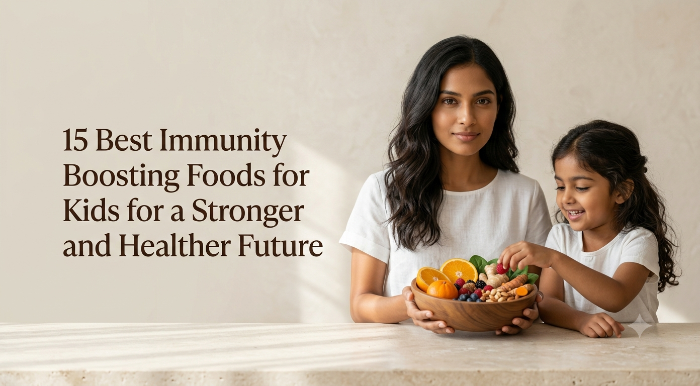 15 Best Immunity Boosting Foods for Kids for a Stronger and Healthier Future