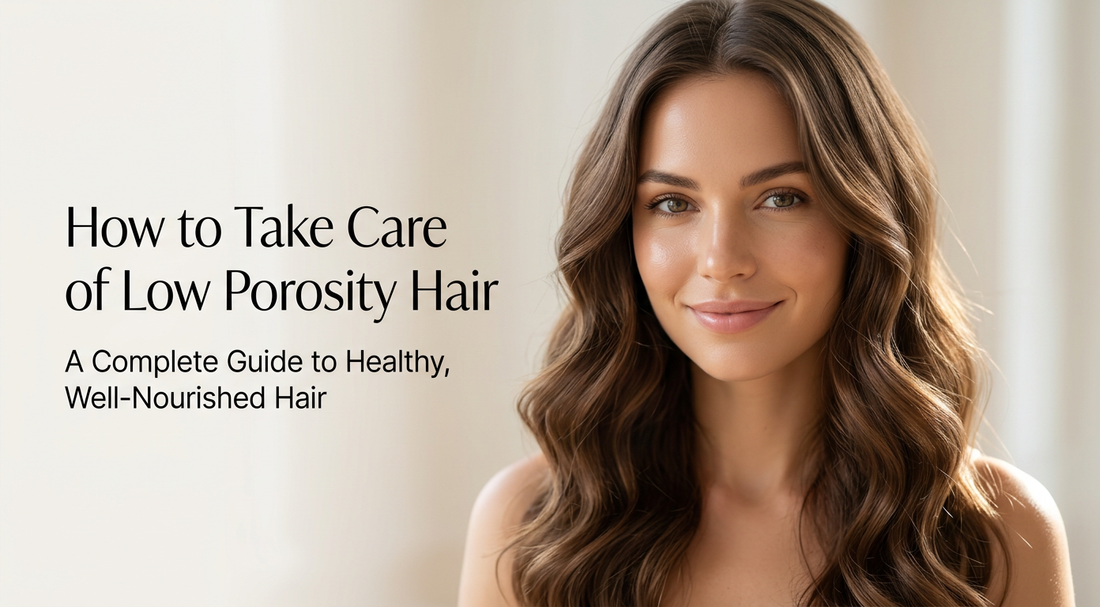 how to take care of low porosity hair