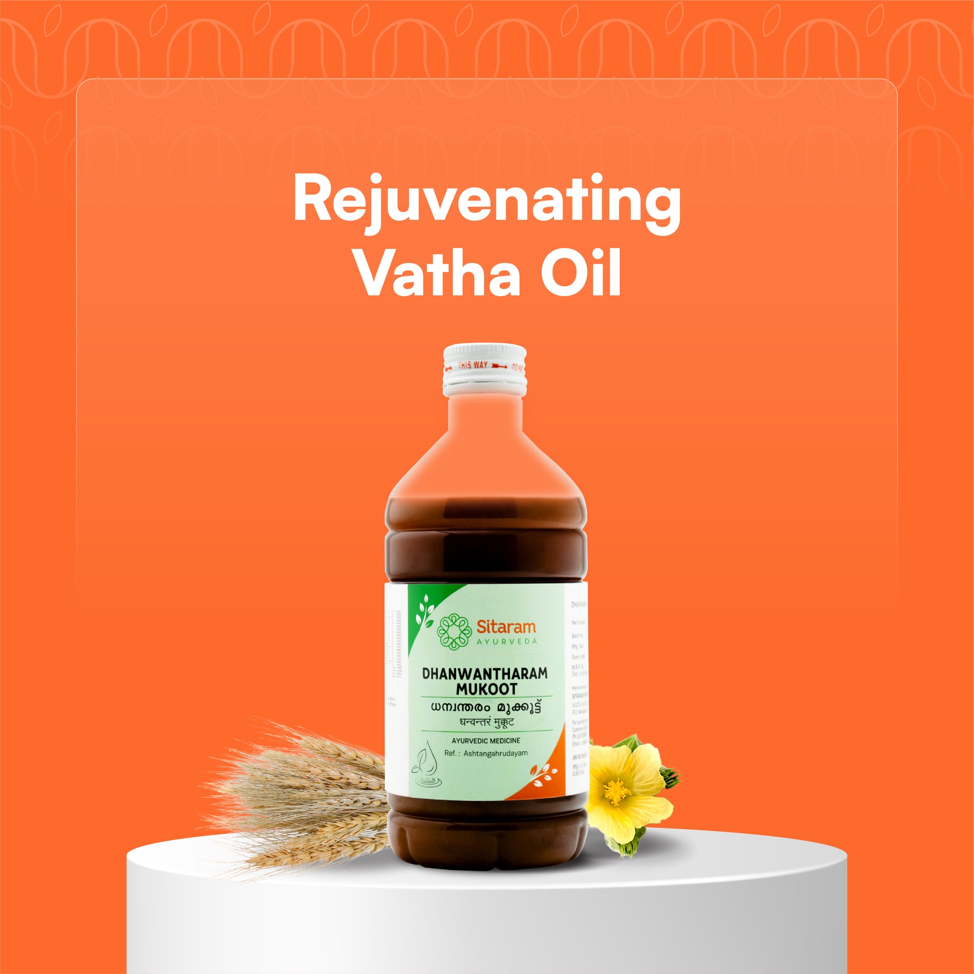 103 DHANWANTHARAM MUKOOT 450 ML, Sitaram Ayurveda Thrissur 