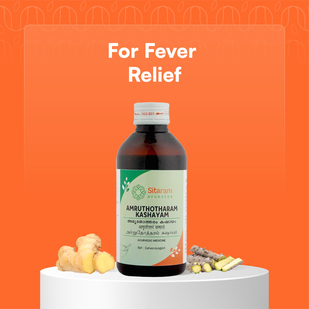 AMRUTHOTHARAM KASHAYAM 200 ML - Sitaram Ayurveda Store