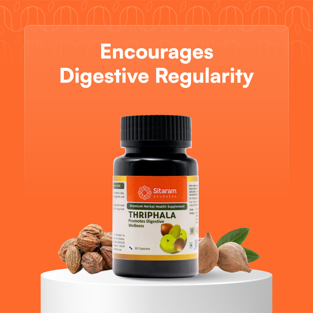 146 TRIPHALA - 60 Capsules, Sitaram Ayurveda Ecommerce