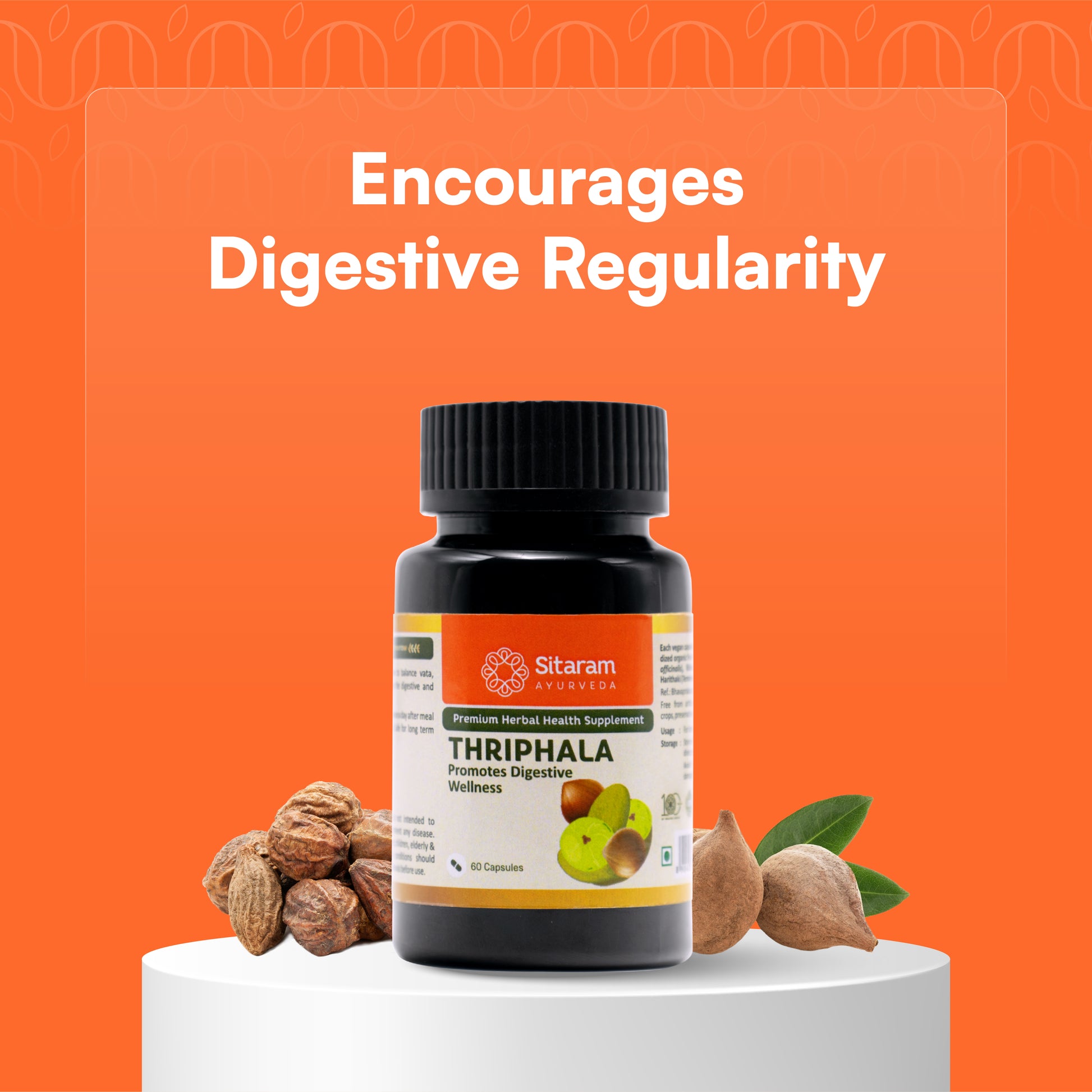 146 TRIPHALA - 60 Capsules, Sitaram Ayurveda Ecommerce