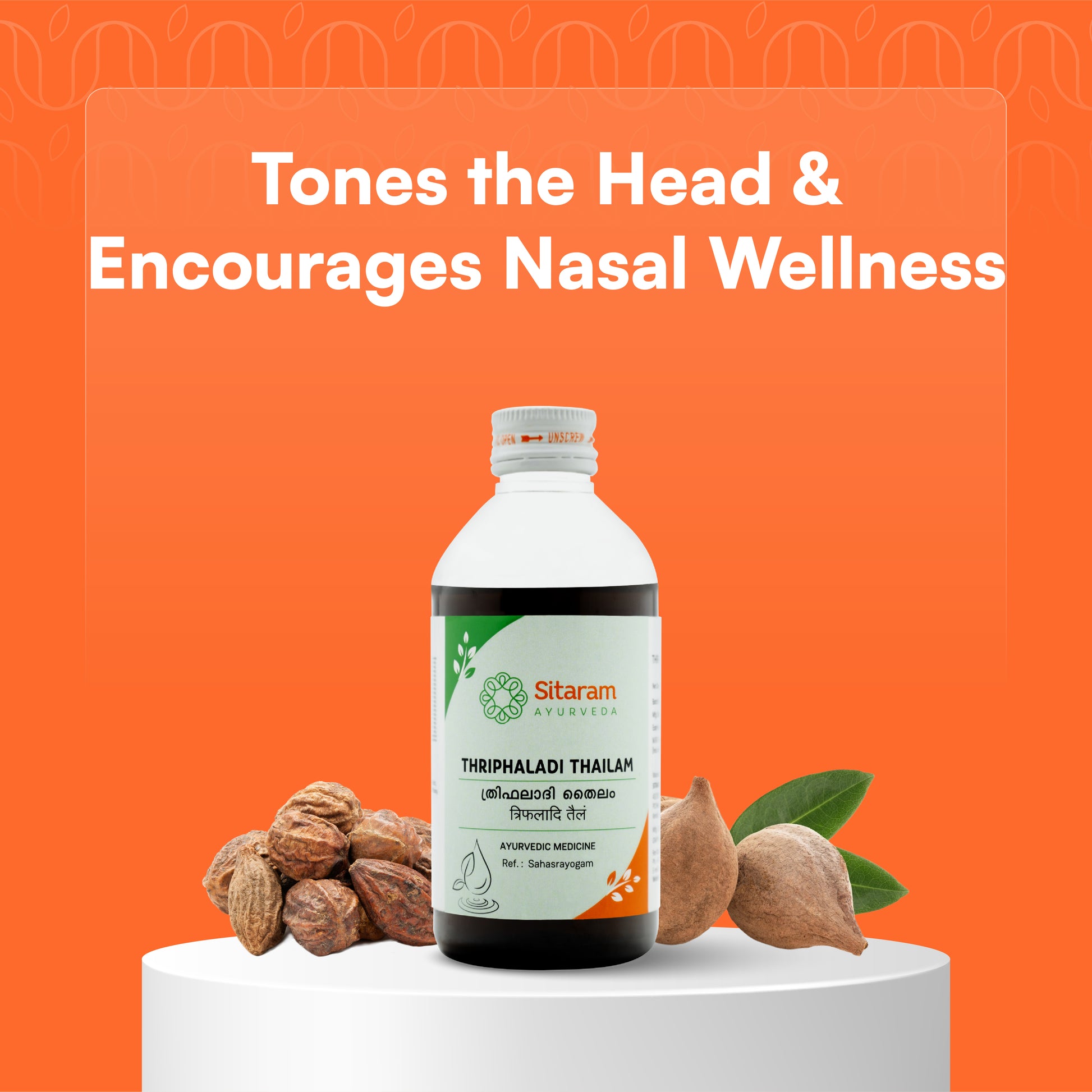 149 TRIPHALADI THAILAM 200 ML, Sitaram Ayurveda - Ecommerce