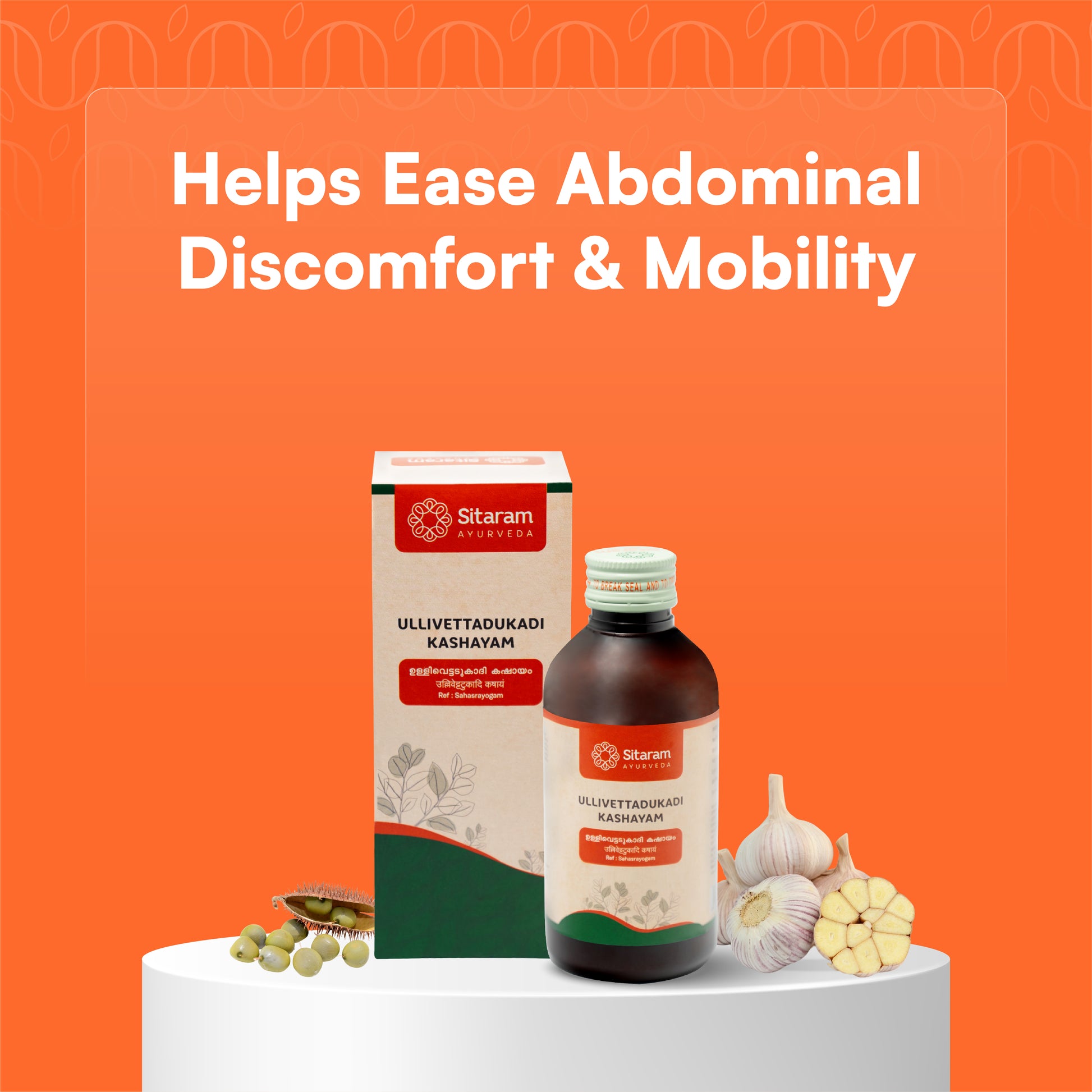 150 ULLIVETTUDUKADI KASHAYAM 200 ML, Sitaram Ayurveda Thrissur 