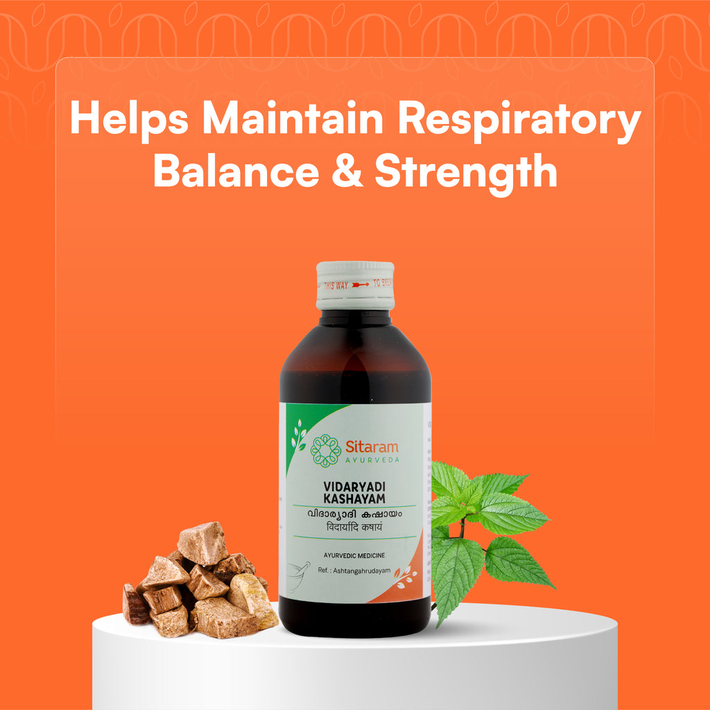 169 VIDARYADI KASHAYAM 200 ML, Sitaram Ayurveda - Online Store 