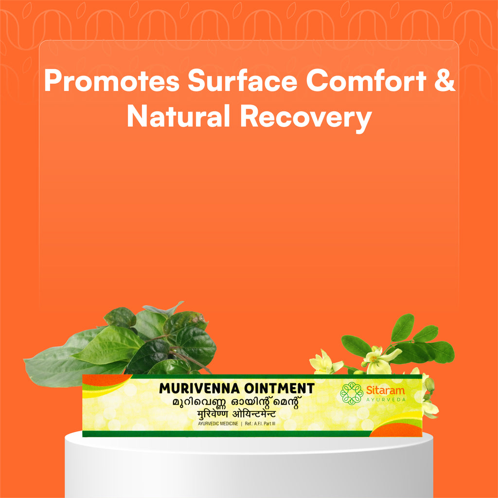 177 MURIVENNA OINTMENT 20 GM, Sitaram Ayurveda - Online Store 
