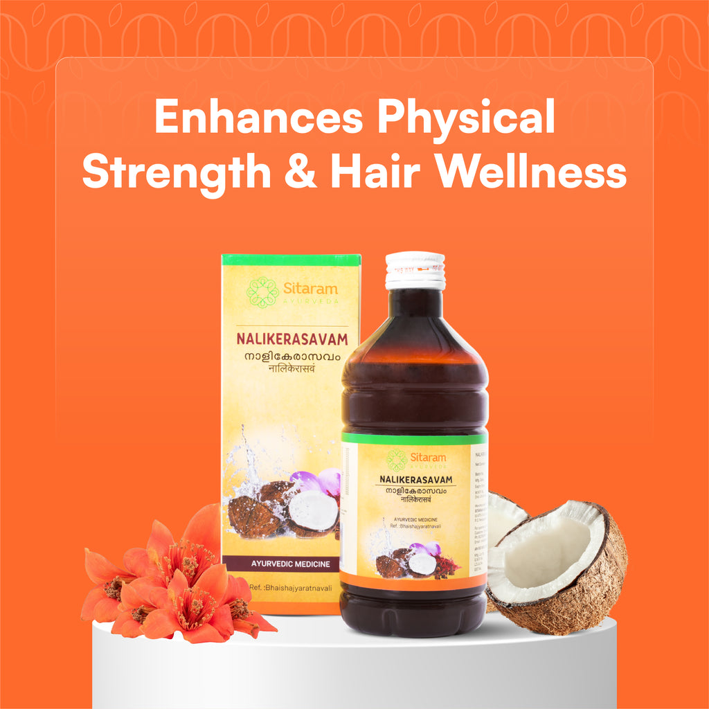 183 NALIKERASAVAM 450 ML, Sitaram Ayurveda -Online Store 