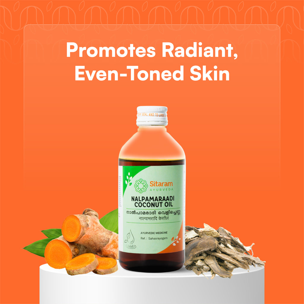 184 NALPAMARADI KERA THAILAM, Sitaram Ayurveda - Online Store 