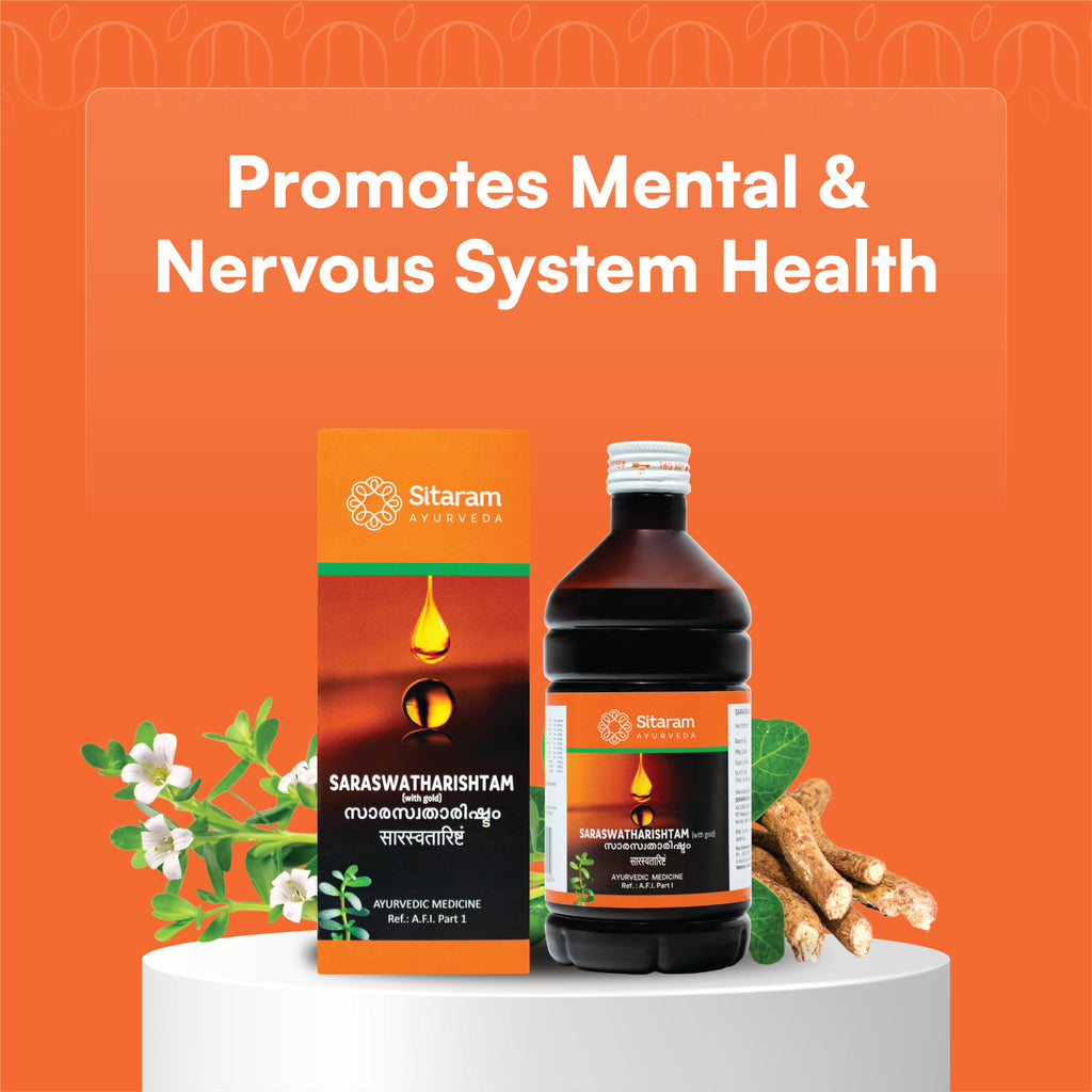 SARASWATHARISHTAM WITH GOLD 450 ML