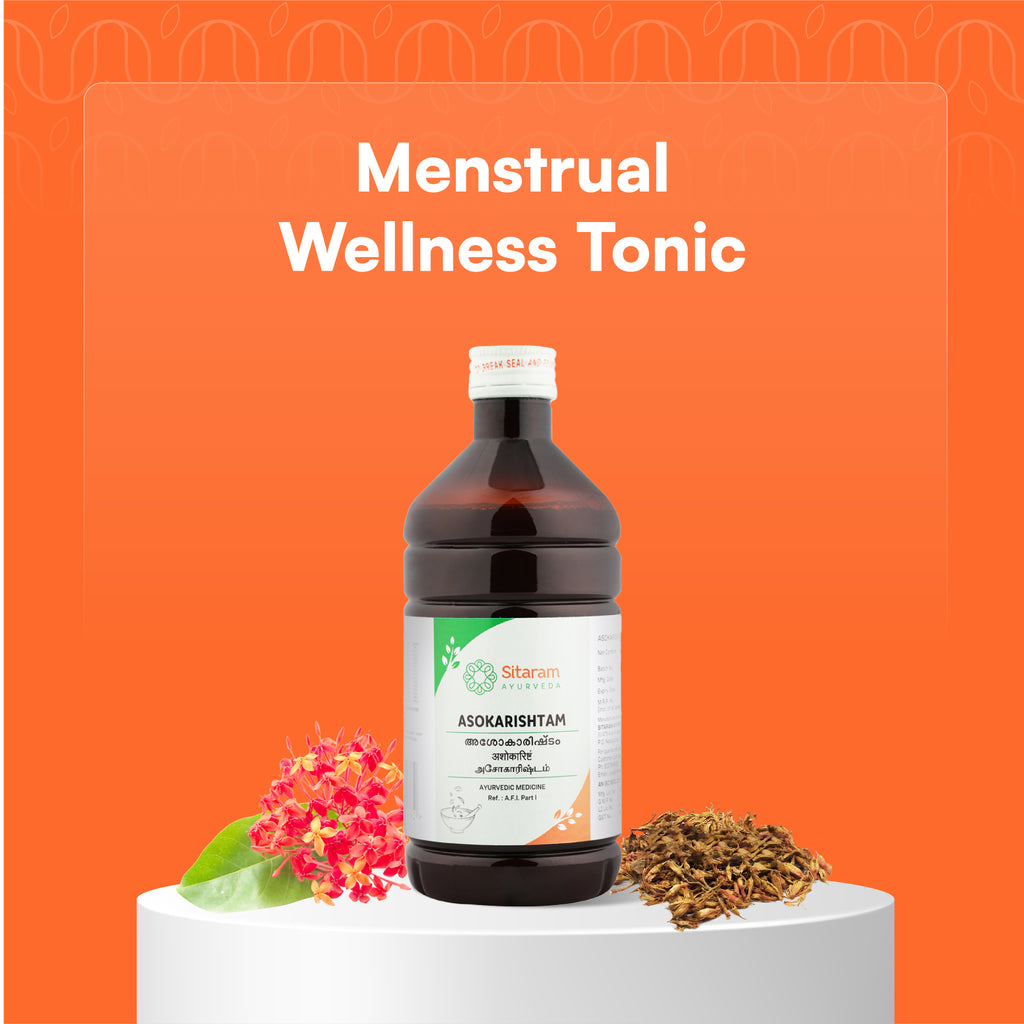 ASHOKARISHTAM 450 ML - Sitaram Ayurveda Store