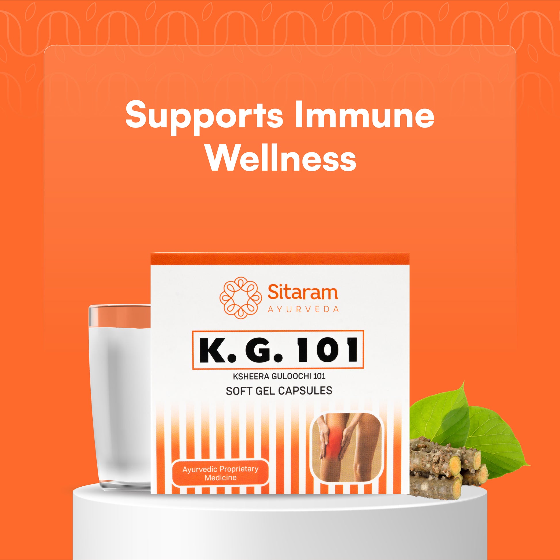 KSHEERA GULOOCHI 100 NOS | K.G 101 SOFT GEL CAPSULES