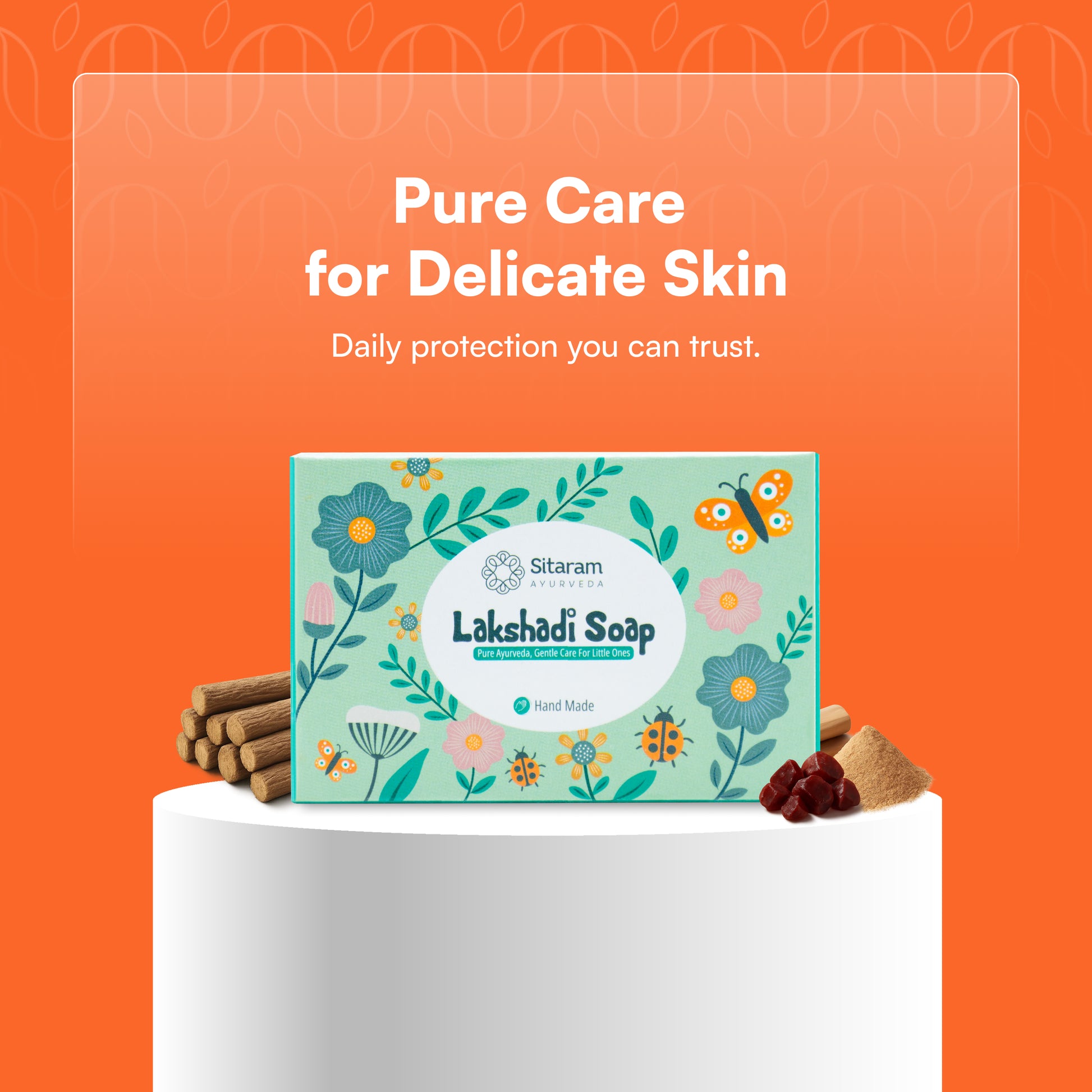 Lakshadi Soap 75 Gram - Sitaram Ayurveda Store