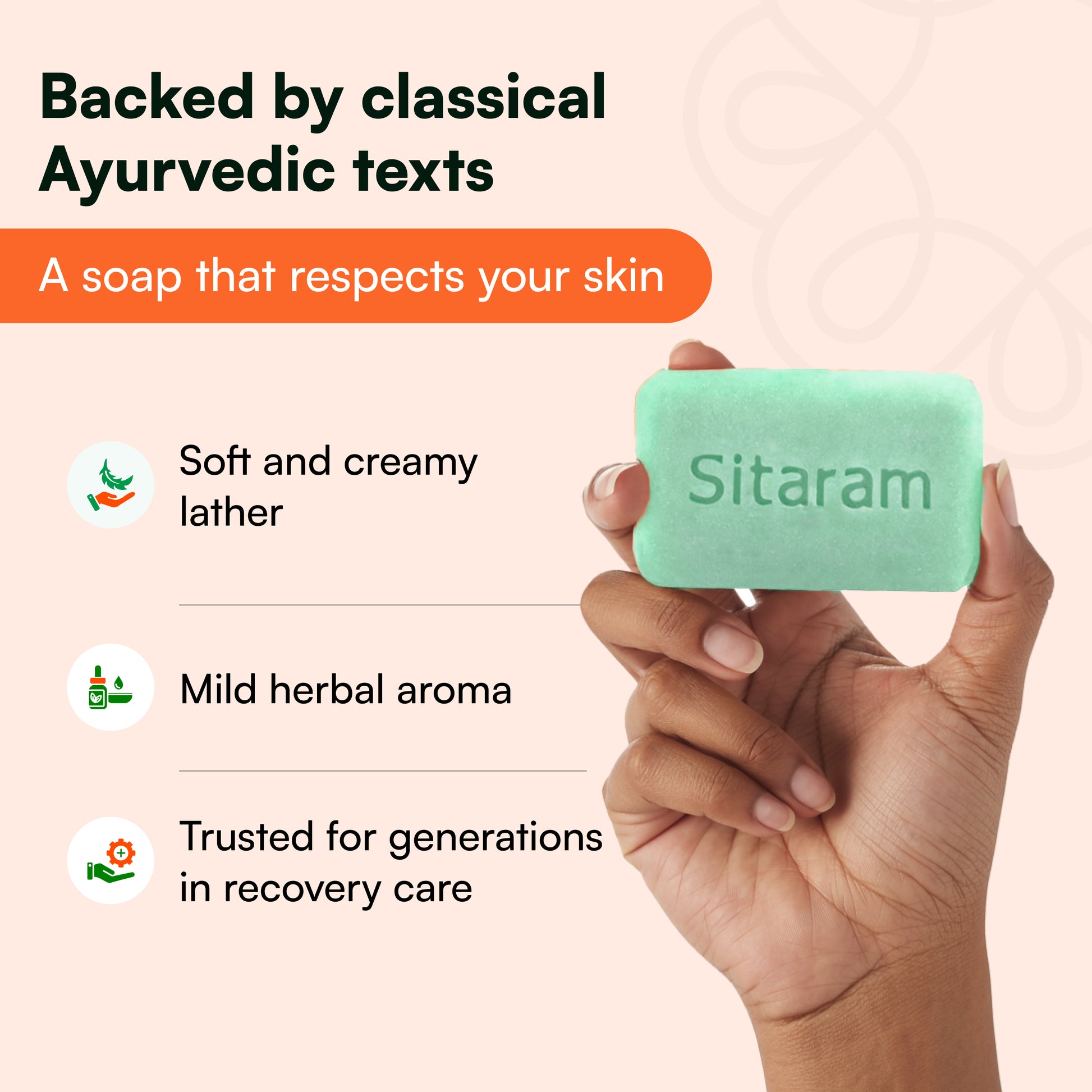 Lakshadi Soap 75 Gram - Sitaram Ayurveda Store