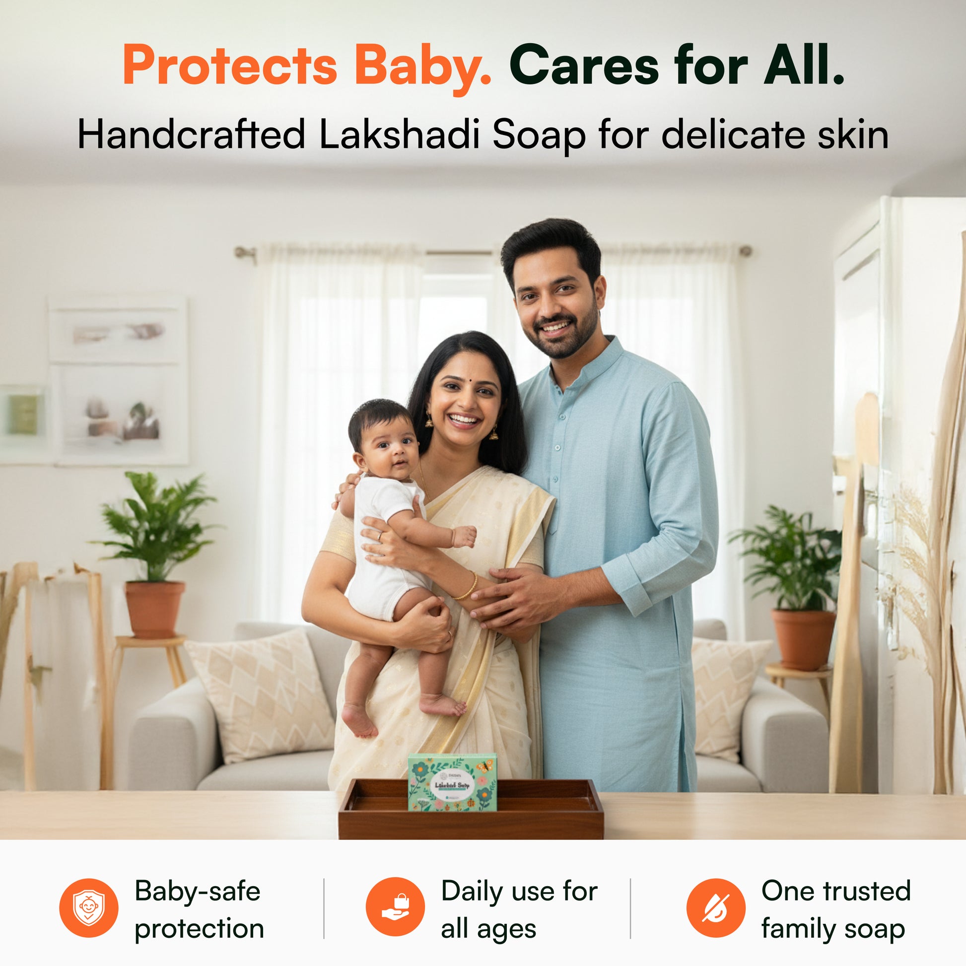 Lakshadi Soap 75 Gram - Sitaram Ayurveda Store