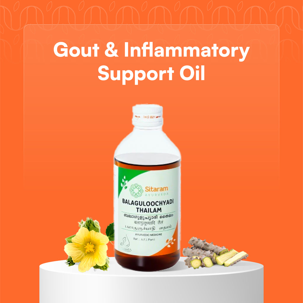 BALAGULUCHYADI THAILAM 200 ML - Sitaram Ayurveda Store