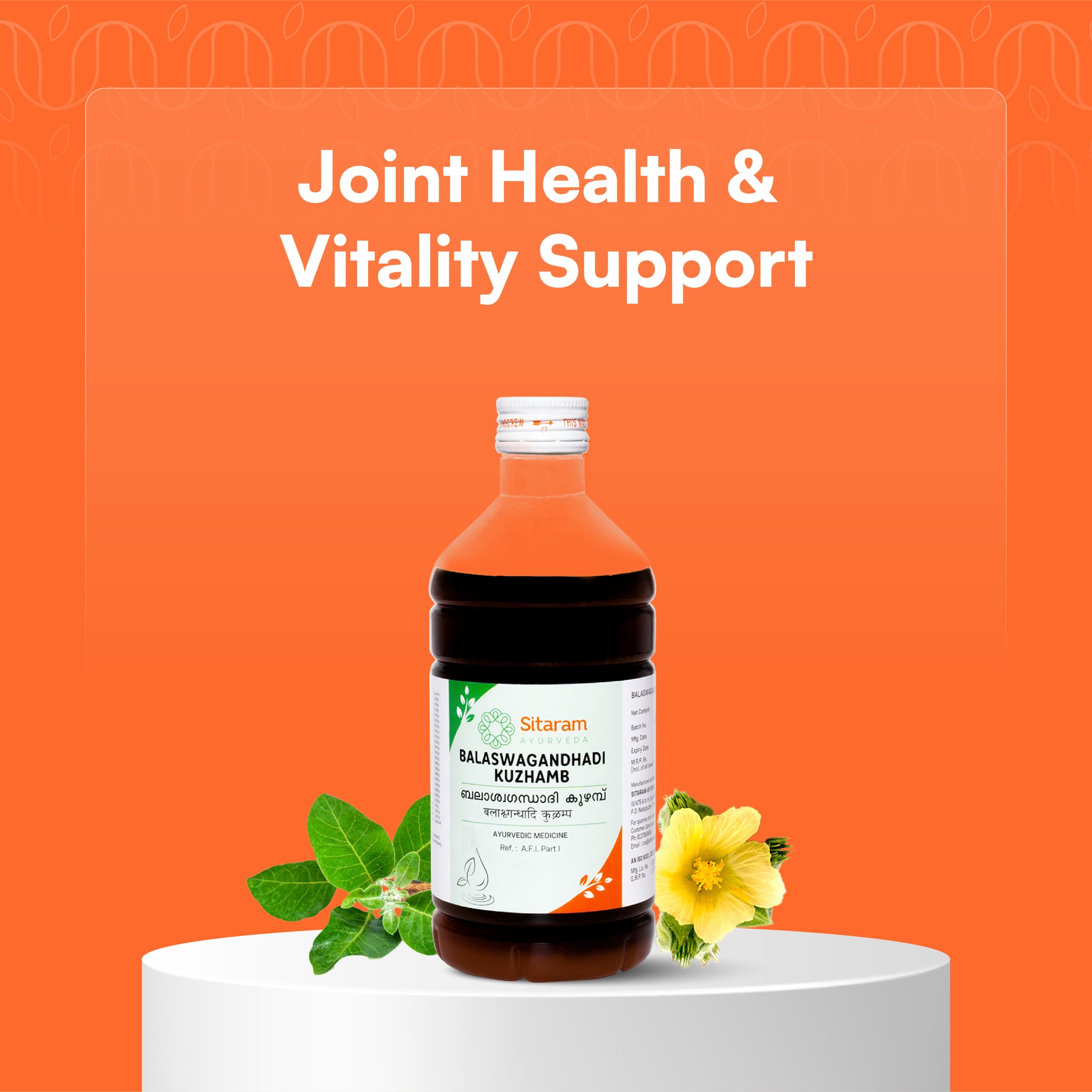 BALASWAGANDHADI KUZHAMPU 450 ML