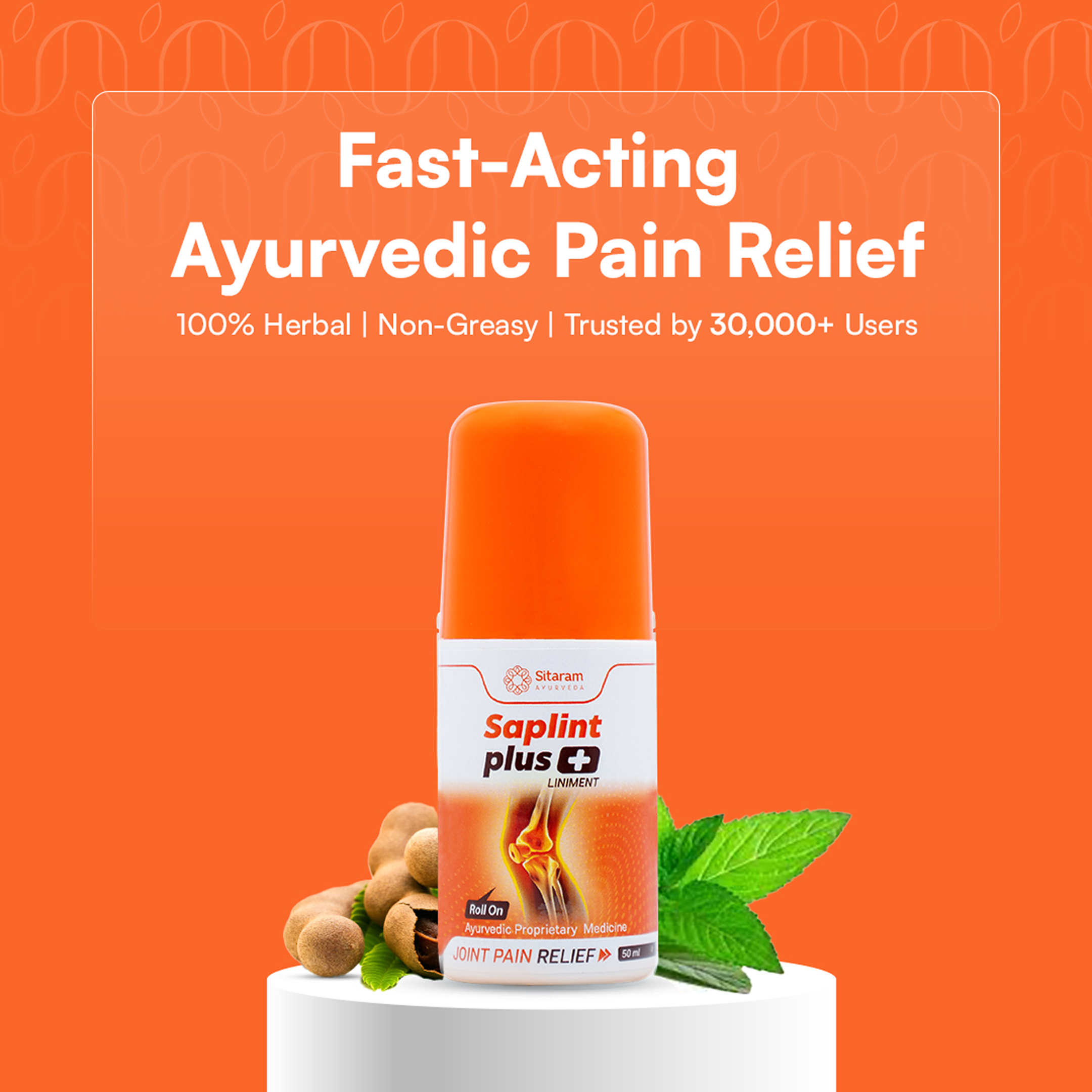 Saplint plus roll on 50 ML