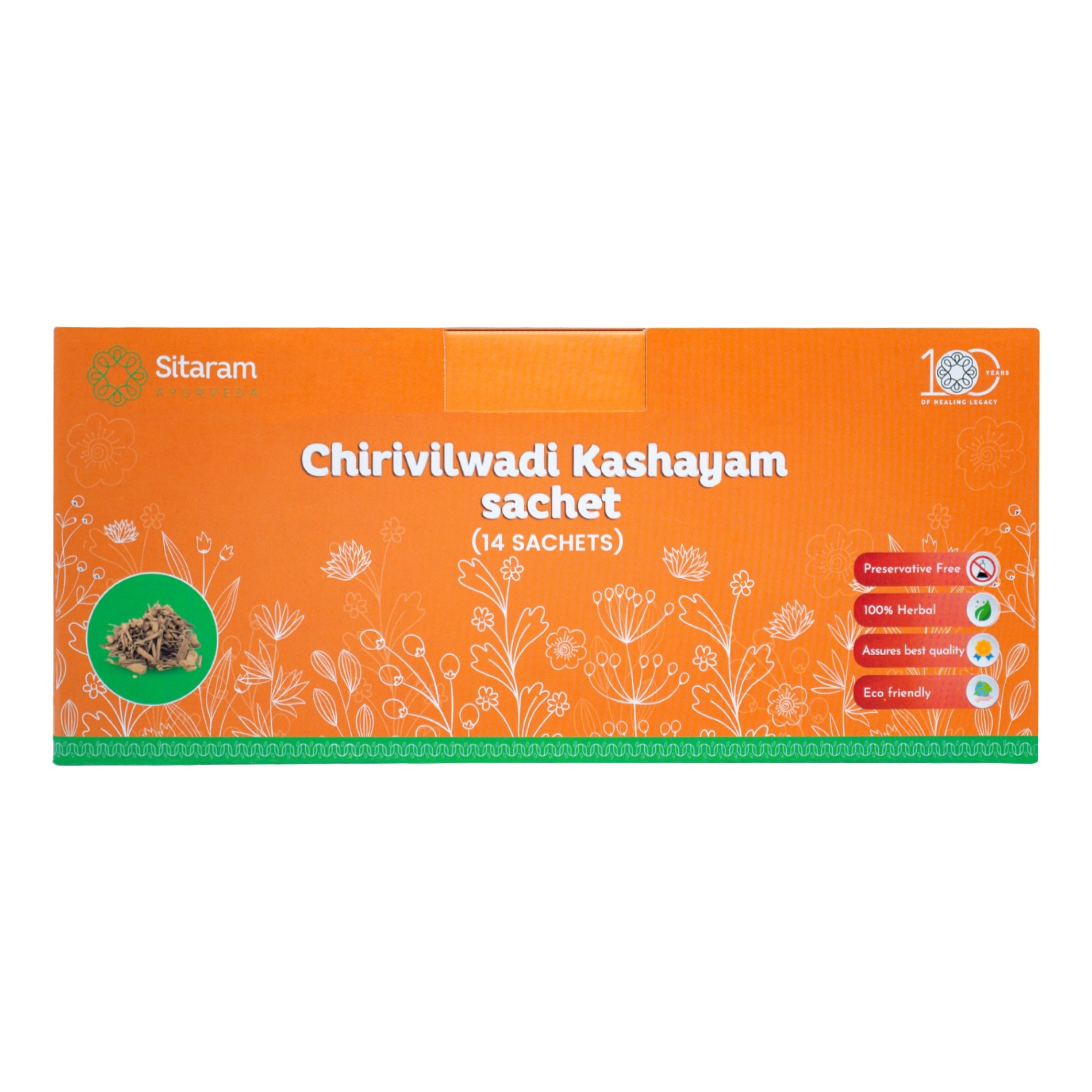 CHIRUVILWADI KASHAYA SACHET 336GM - Sitaram Ayurveda Store