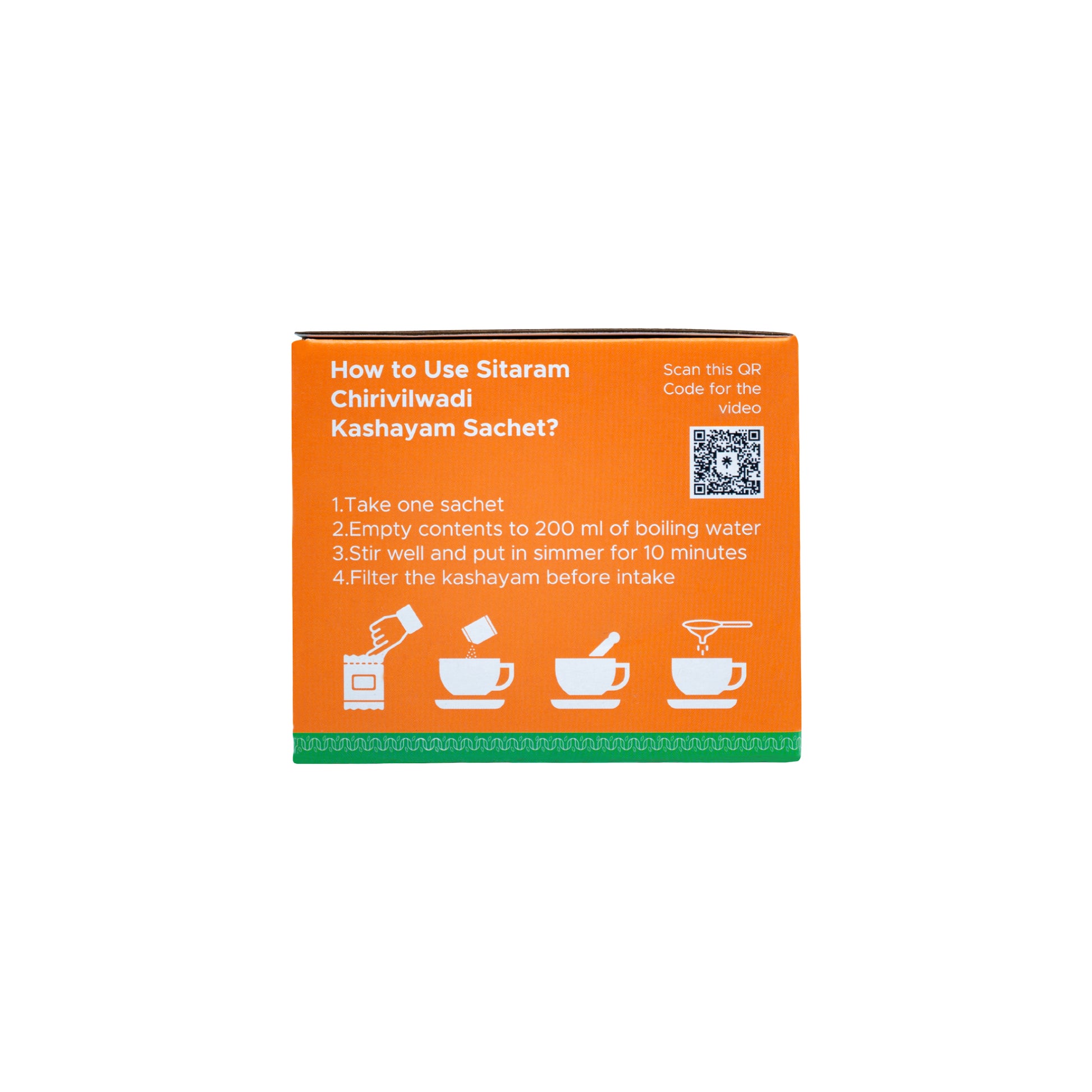 CHIRUVILWADI KASHAYA SACHET 336GM - Sitaram Ayurveda Store