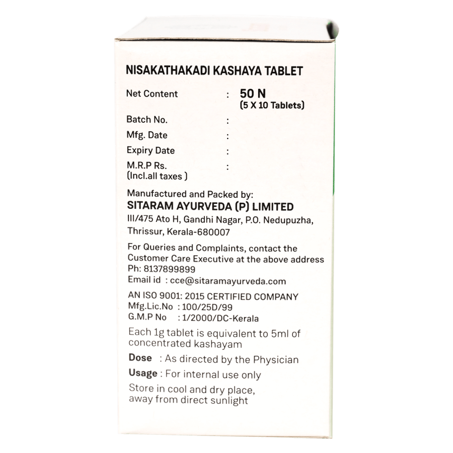 NISAKATHAKADI KASHAYA