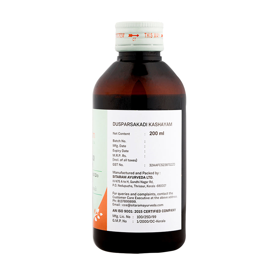 DUSPARSAKADI KASHAYAM - 200 ML