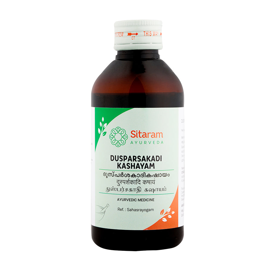 DUSPARSAKADI KASHAYAM - 200 ML - Sitaram Ayurveda Store