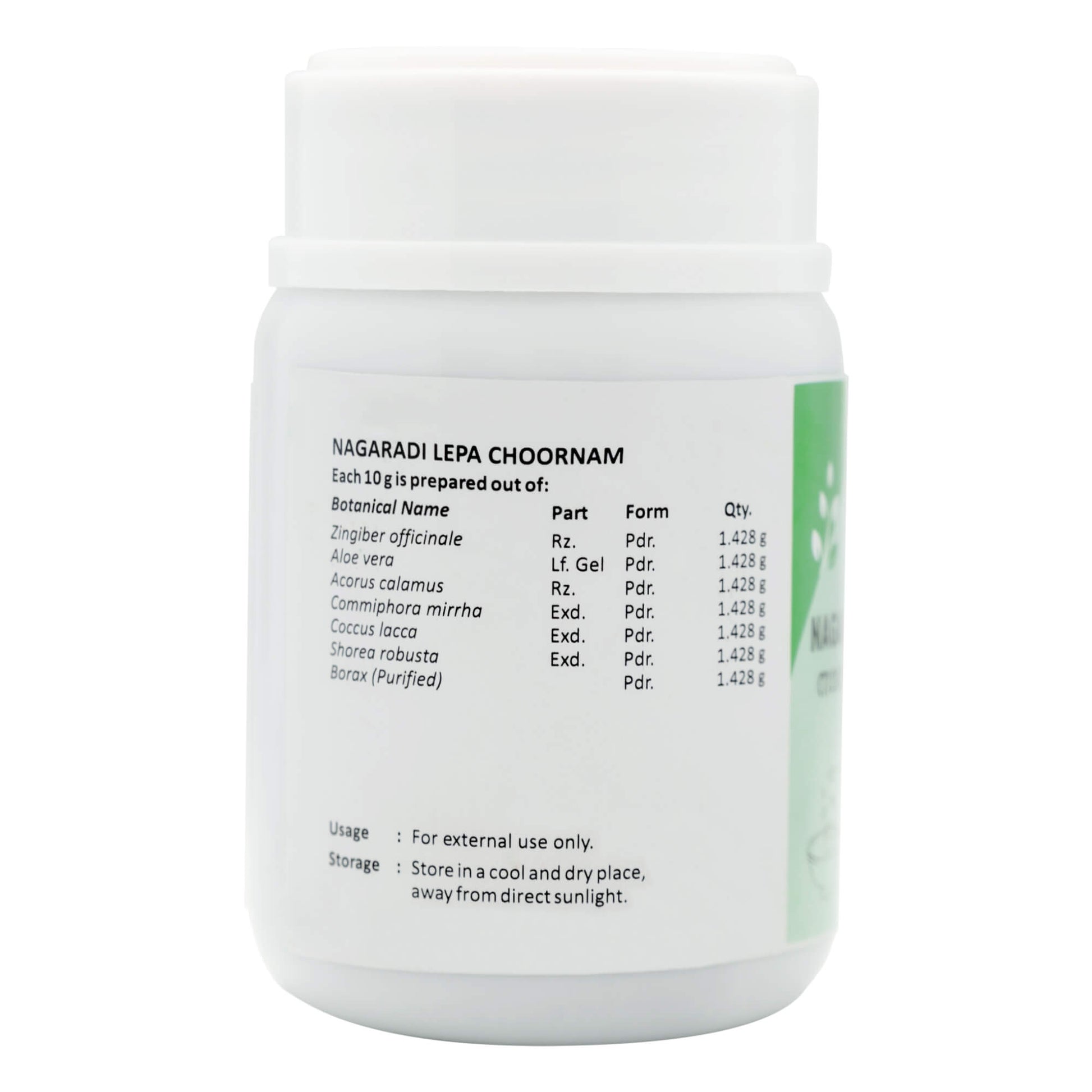 NAGARADI LEPA CHOORNAM 50 GM