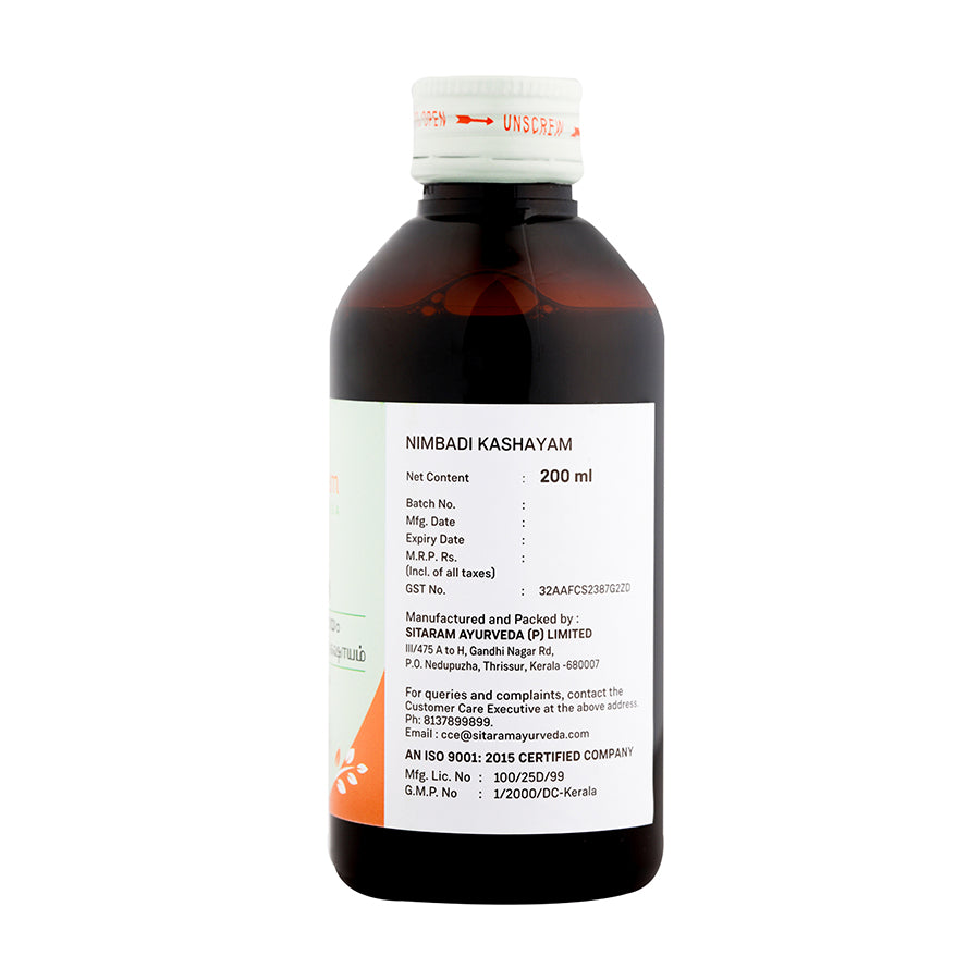 NIMBADI KASHAYAM 200 ML