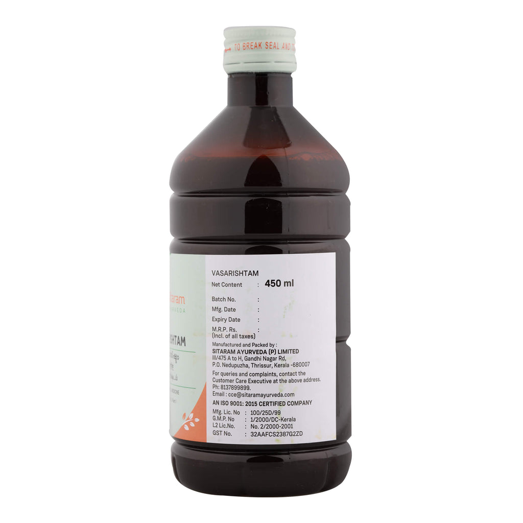 Vasarishtam for Cough