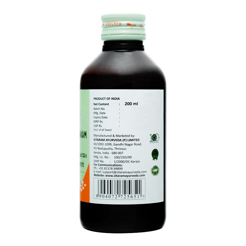 VASTHYAMAYANTHAKAM KASHAYAM 200 ML