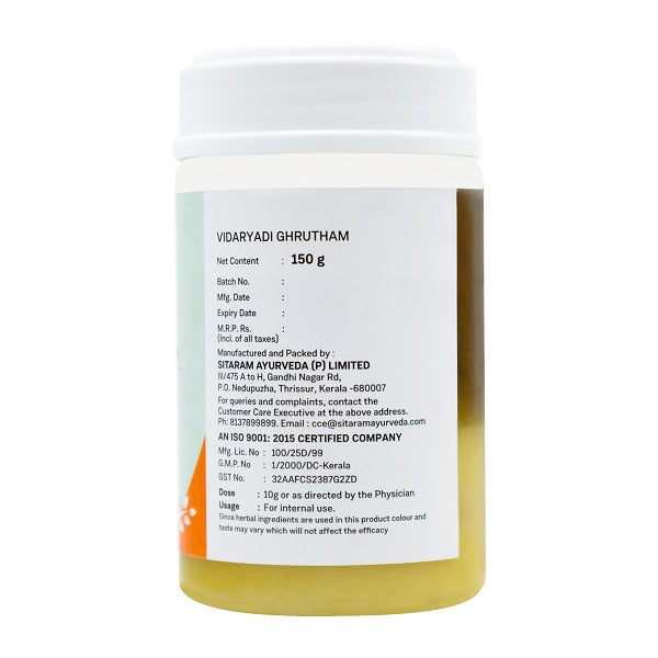 VIDARYADI GHRITAM 150 GM